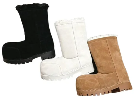 Balenciaga Alaska Fur Boots (9 Variants)