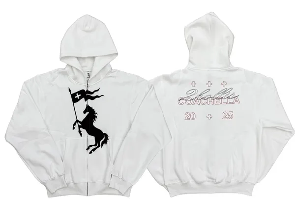 2Hollis Coachella Zip-Up Hoodie