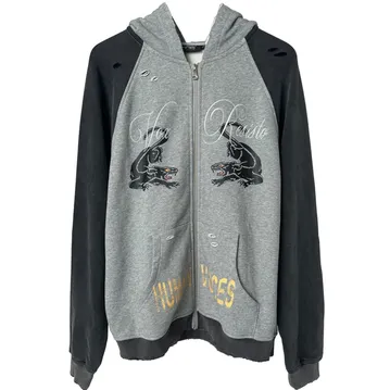 Human Voices Panther Zip-Up Hoodie