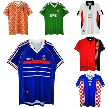 Bunch of Retro National Team Football Jerseys (45 Variants)