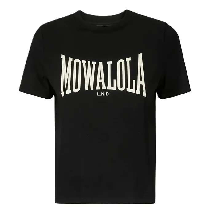 Mowalola Black Logo Tee