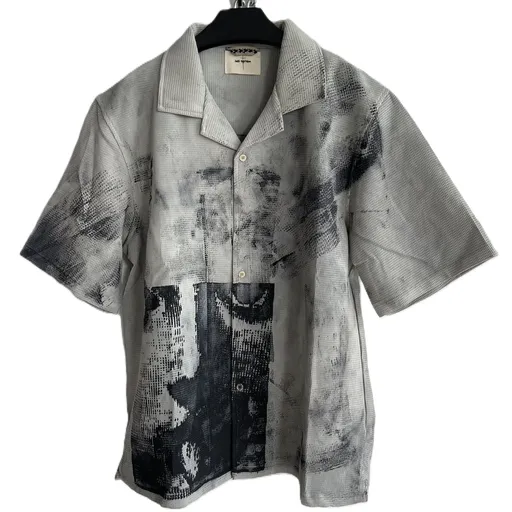 Hell System Dyed Short Sleeve Shirt