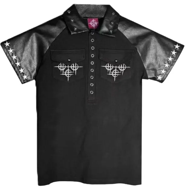 DETW Leather Polo