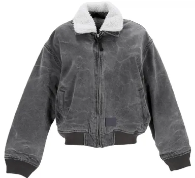 Acne Studios Cotton Canvas Bomber Jacket