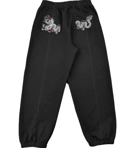 Mobius Dragon Sweatpants Black