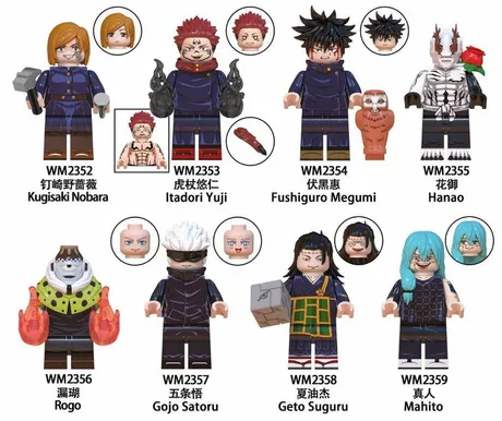Lego Jujutsu Kaisen Figures
