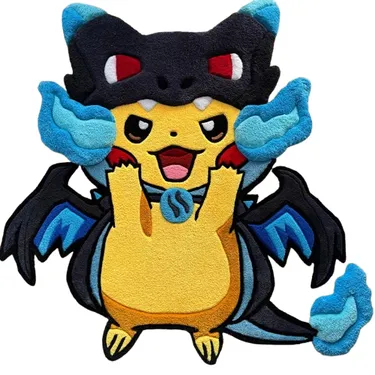 Pikachu Mega Charizard Costume Carpet
