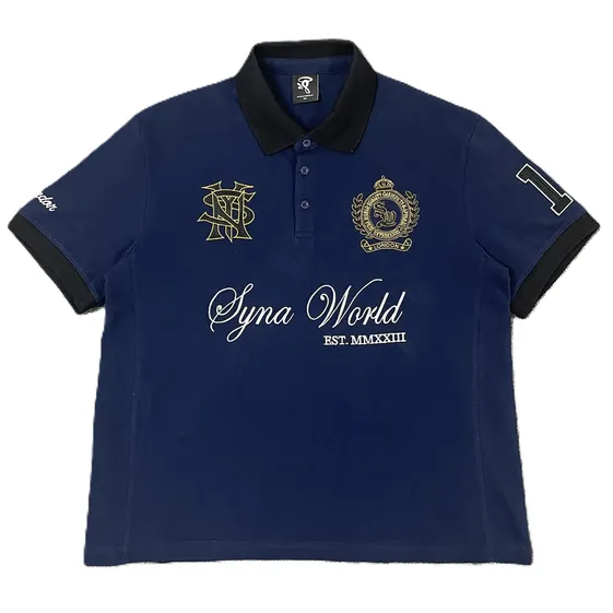 Syna World London Blue Polo