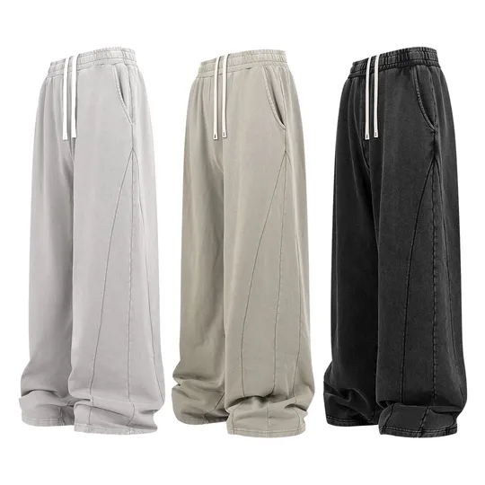 Unbranded Washed Baggy Sweatpants
